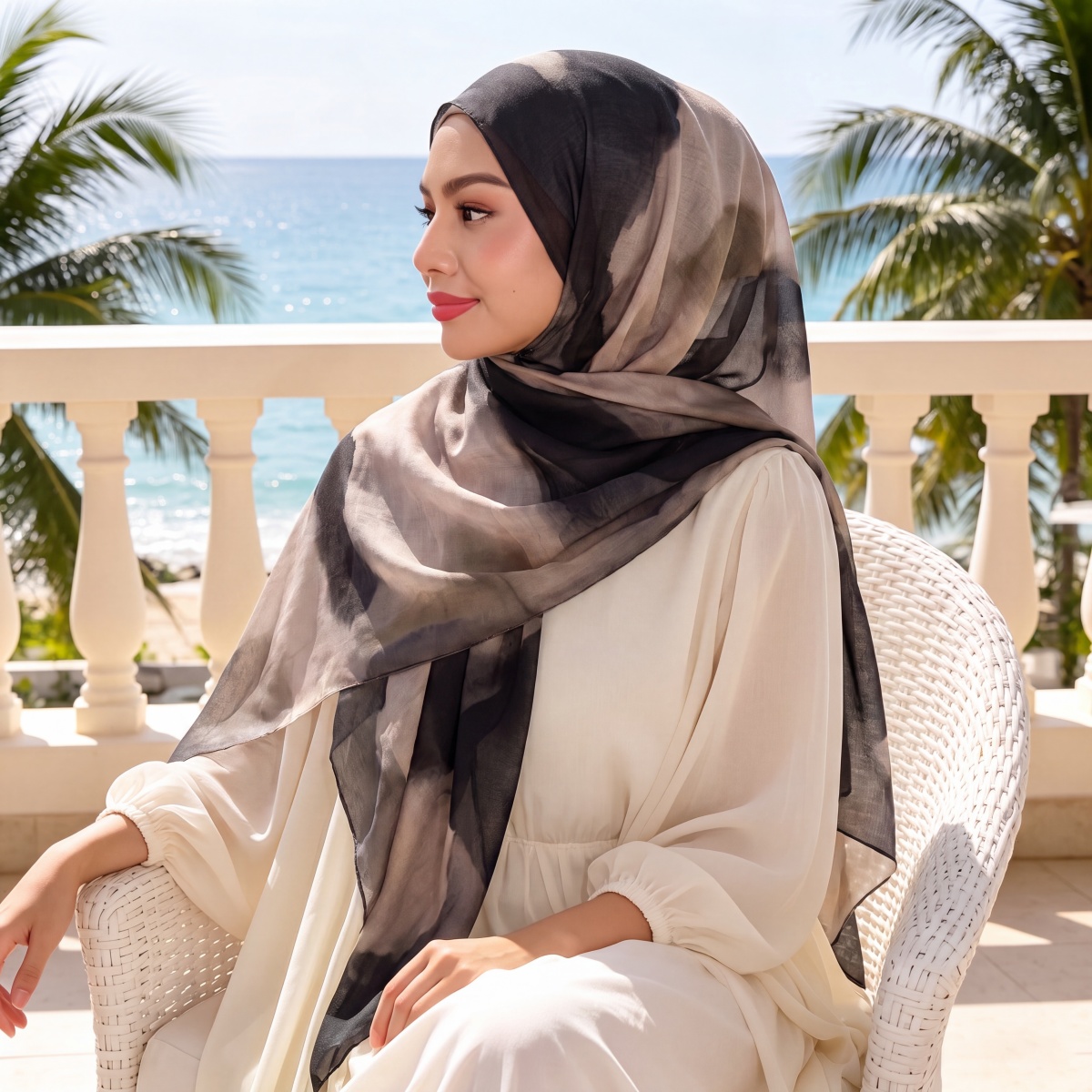 Street Fashion Hijab - شال باشمينا نسائي 2026، باندانا، حجاب،