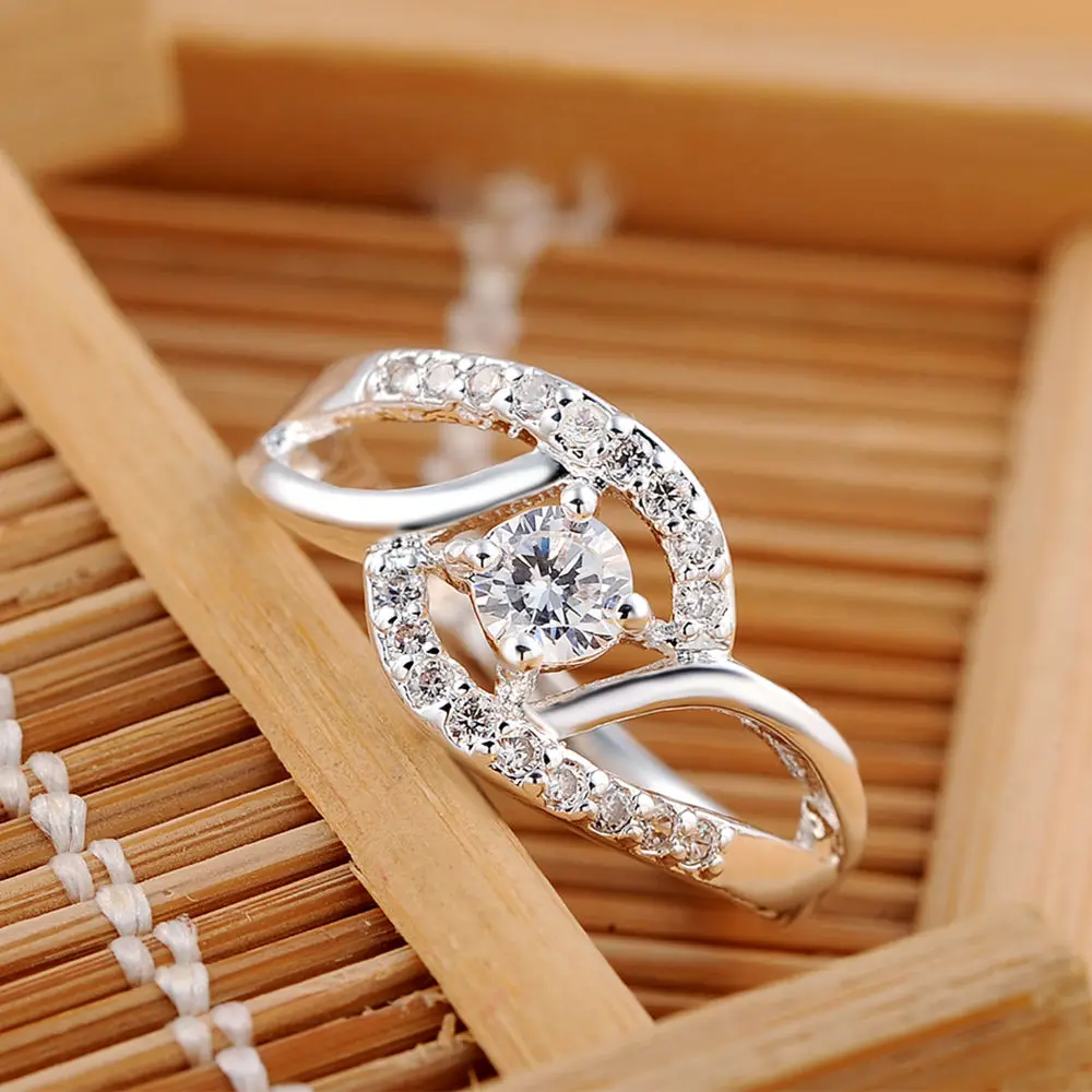 Street Fashion Rings - جديد الشارع الشهير 925 فضة لامعة