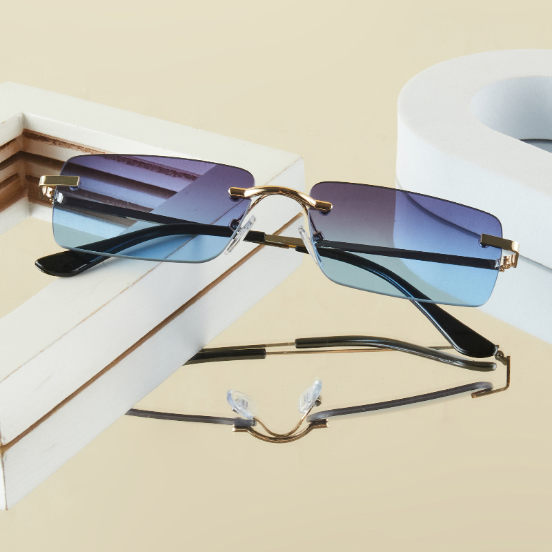 Street Fashion Glasses - 1 قطعة نظارات الموضة الرجالية الجديدة