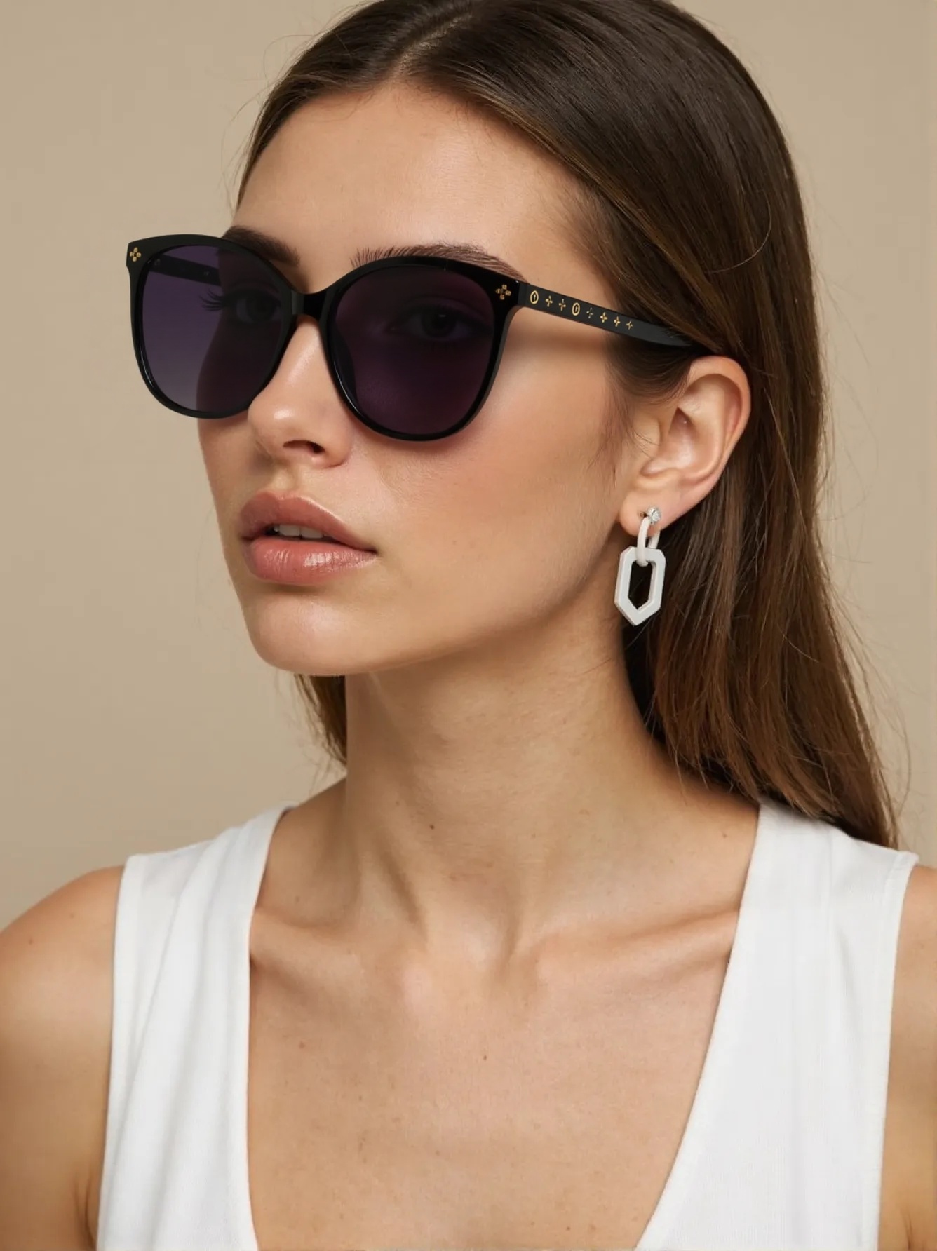 Street Fashion Glasses - النظارات الشمسية الساخنة، نظارات الوجه المتقدمة،