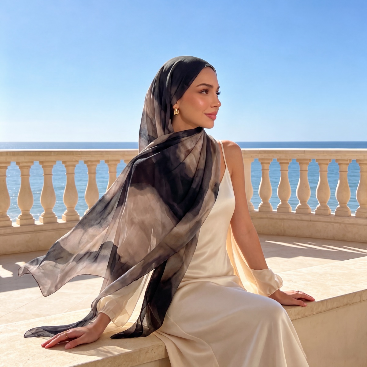 شال باشمينا نسائي 2026، باندان - مراجعة Street Fashion Hijab وسعره