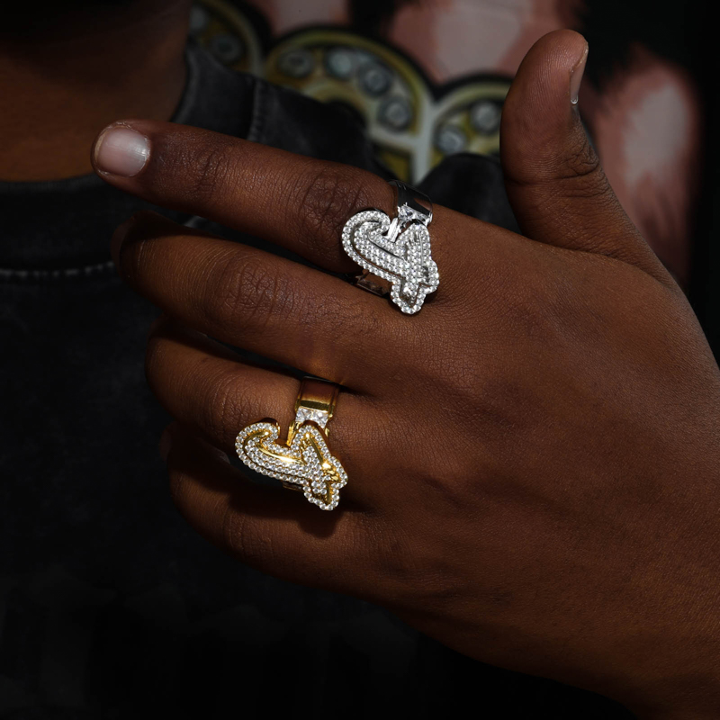 خاتم مخصص من الفضة عيار 925 مر - مراجعة Street Fashion Rings وسعره