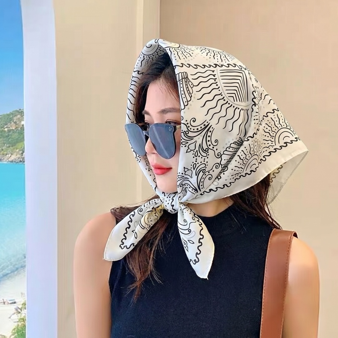 وشاح نسائي، حجاب، وشاح رأس مرب - مراجعة Street Fashion Hijab وسعره