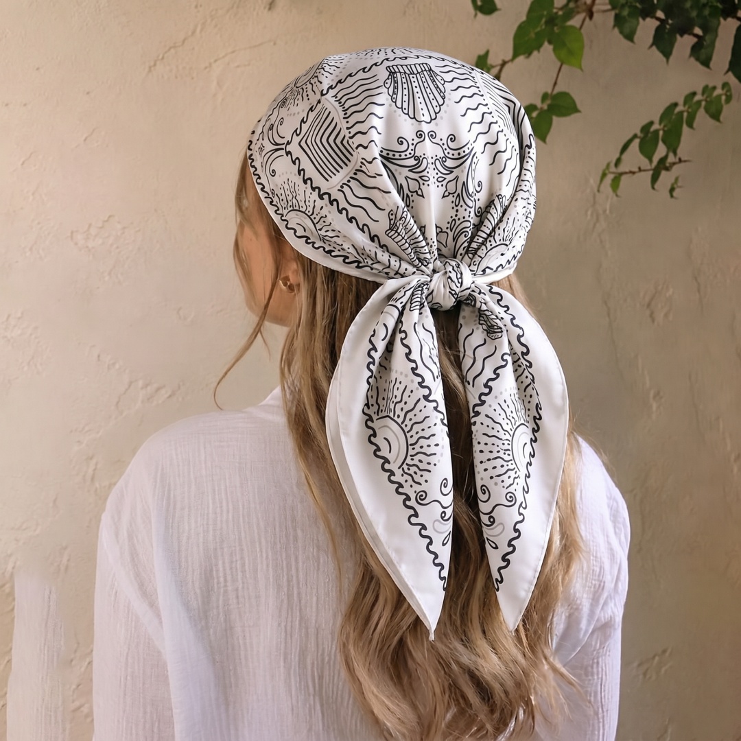 وشاح نسائي، حجاب، وشاح رأس مرب - مراجعة Street Fashion Hijab وسعره