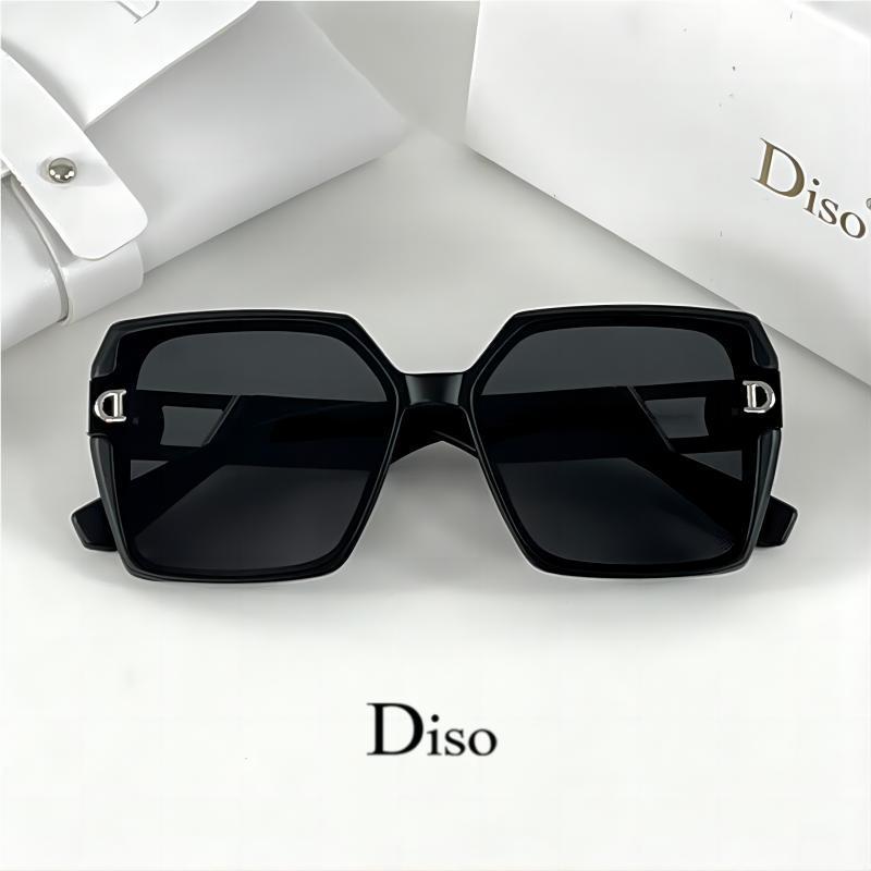 نظارات شمسية كبيرة الحجم مزينة - مراجعة Street Fashion Glasses وسعره
